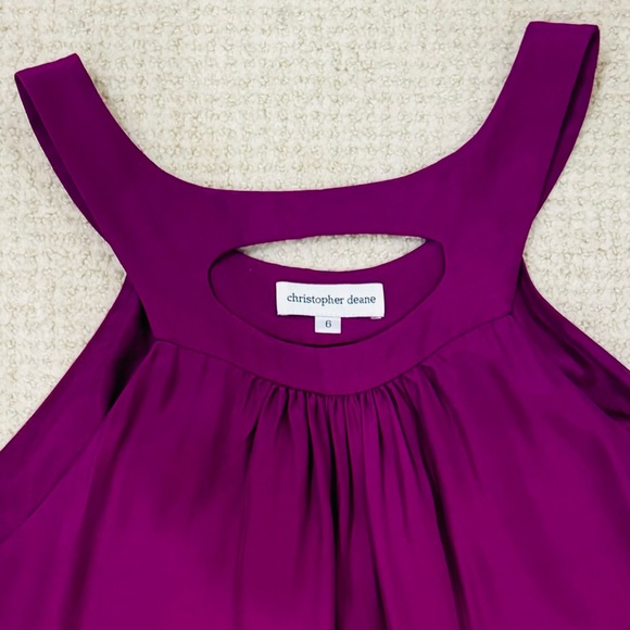 Christopher Deane silk top. Never worn - Picture 2 of 2